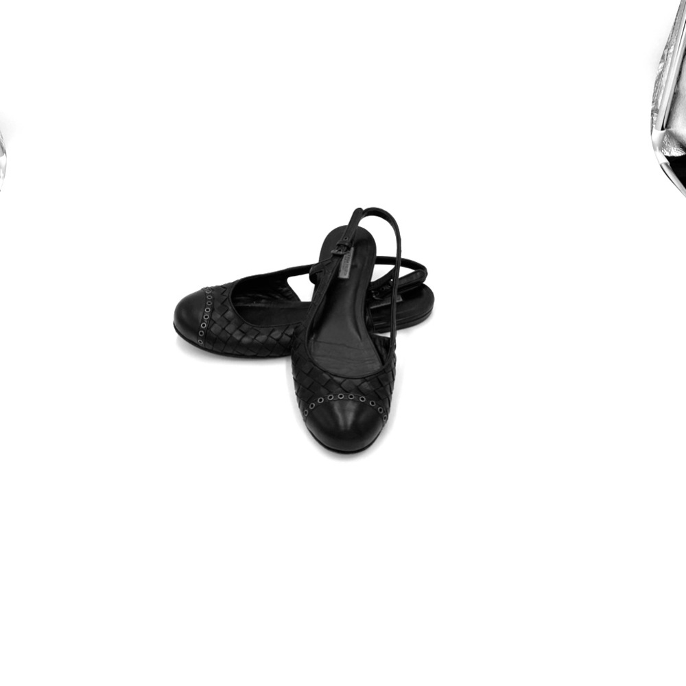 Bottega Veneta Black Sandals